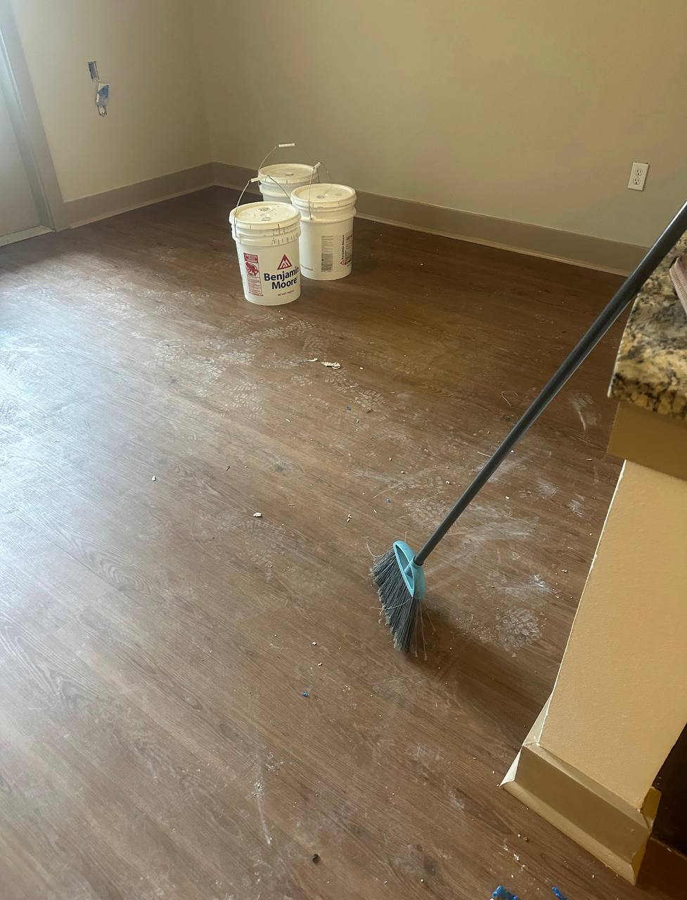 Before cleaning